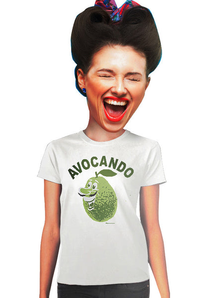 avocando avocado womens t-shirt
