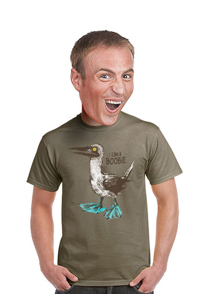 blue footed booby t-shirt