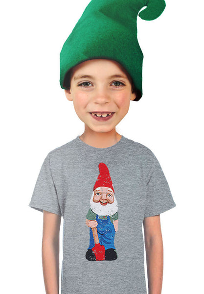 garden gnome kids t-shirt