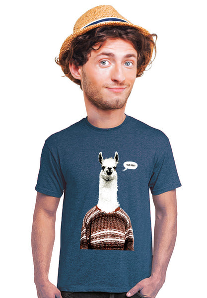 llama wait, what? t-shirt