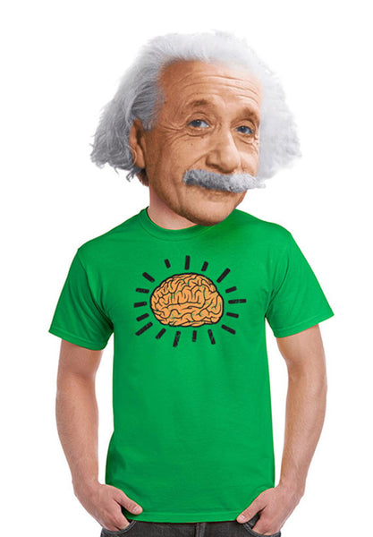 atomic brain unisex t-shirt