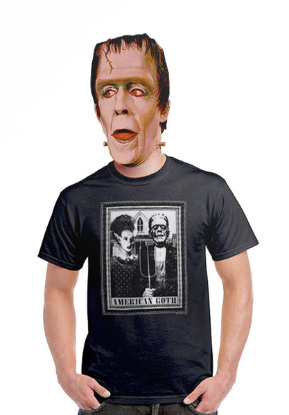 american goth frankenstein unisex t-shirt
