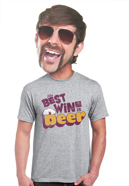best wine is beer t-shirt