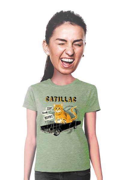 catillac cat t-shirt