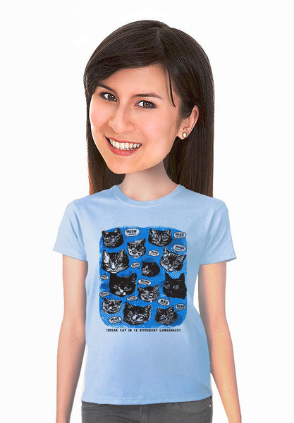 cats meow t-shirt