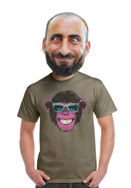 funny monkey t-shirt