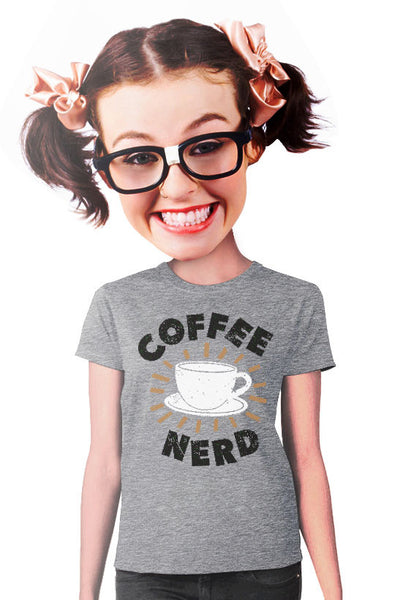 coffee nerd women t-shirt