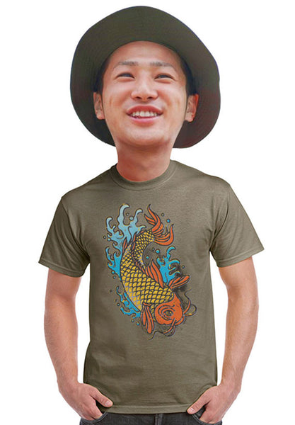 japanese koi fish t-shirt