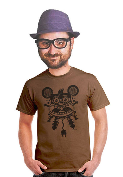 electric mouse t-shirt