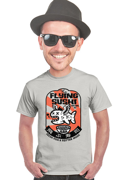 flying sushi t-shirt