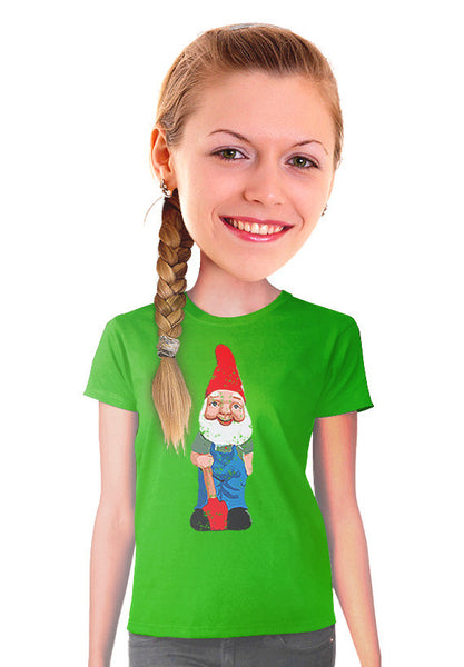 garden gnome women t-shirt