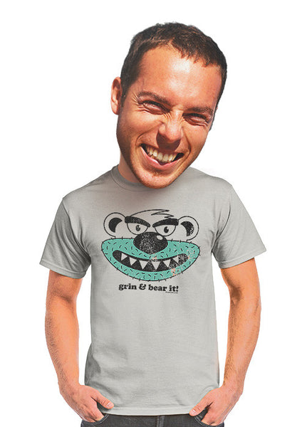 grin and bear it unisex t-shirt