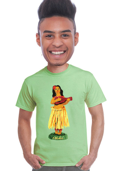 hula girl t-shirt