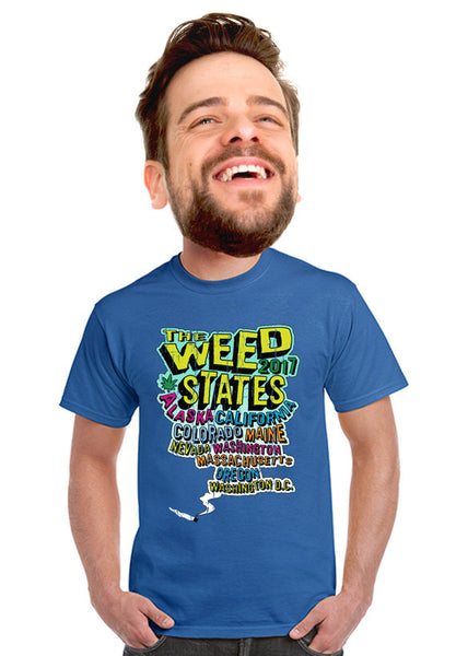 the weed states mmj t-shirt