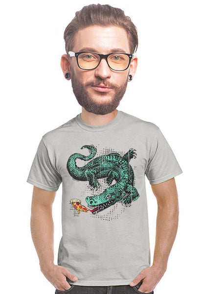 alligator pizza t-shirt