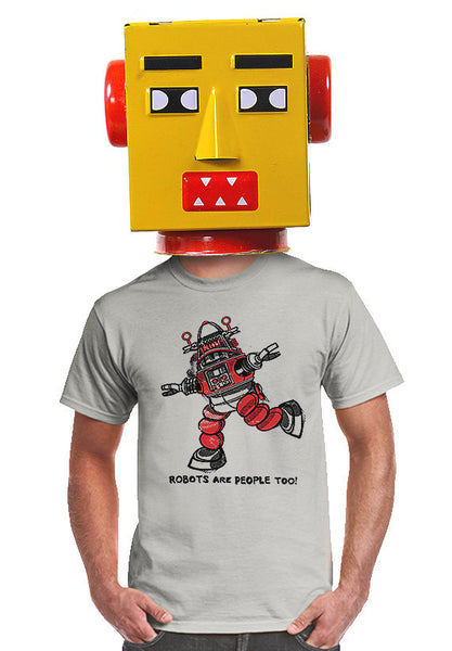 robots are people too t-shirt