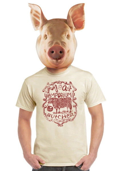 meat emporium butcher unisex t-shirt