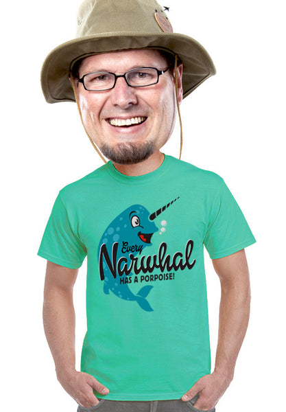 narwhal unisex t-shirt