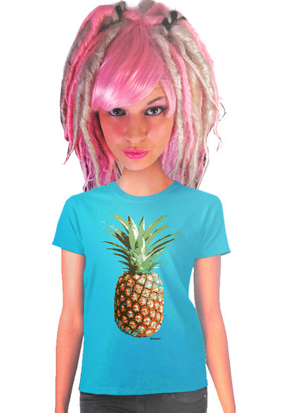 pineapple womens t-shirt