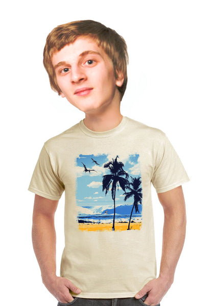pterodactyl surfer unisex t-shirt