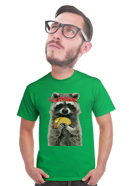 raccoon taco t-shirt