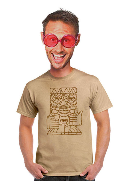 hawaiian shaka tiki t-shirt