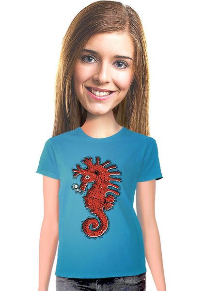 seahorse t-shirt