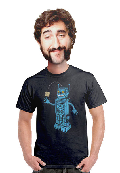 toaster robot t-shirt