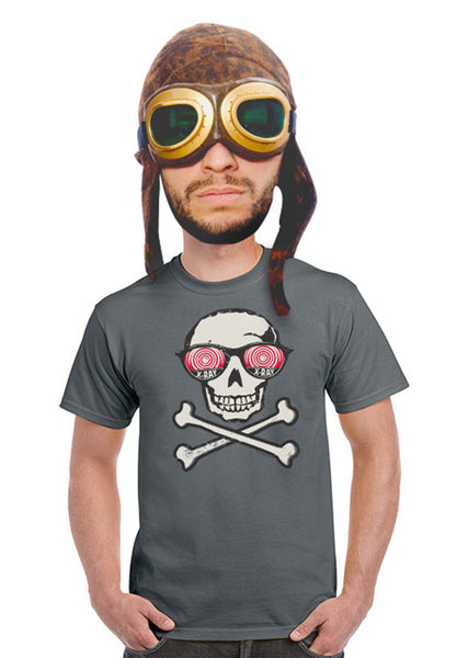 x-ray skull unisex t-shirt