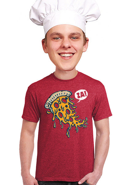 pizza za unisex t-shirt
